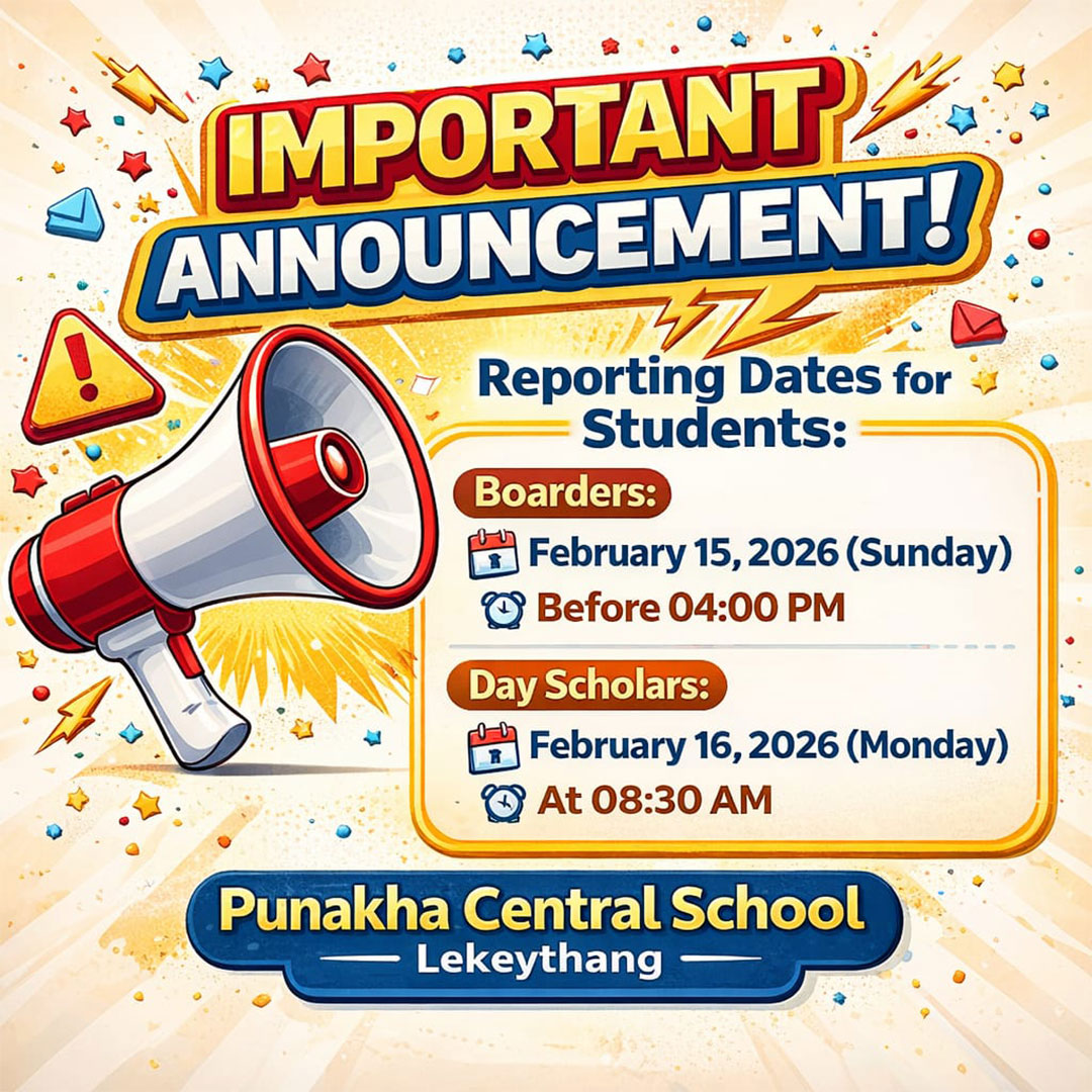 Notice for Admission